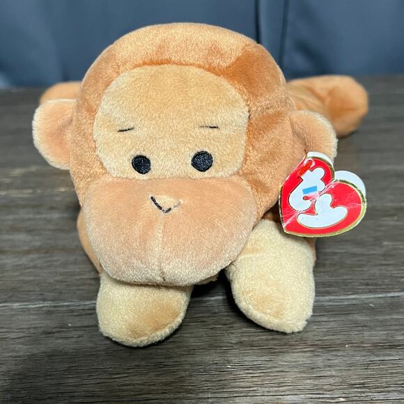 Vintage 1997 Ty Pillow Pal Swinger the Monkey Plush - Picture 1 of 7